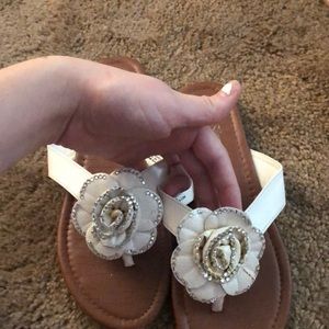 Tan sandals